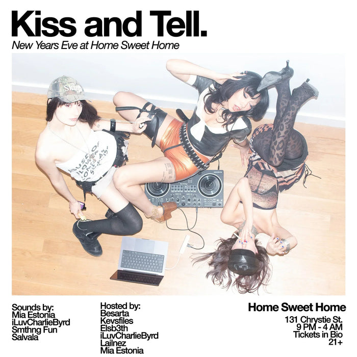 Kiss and Tell. A NYE Party.