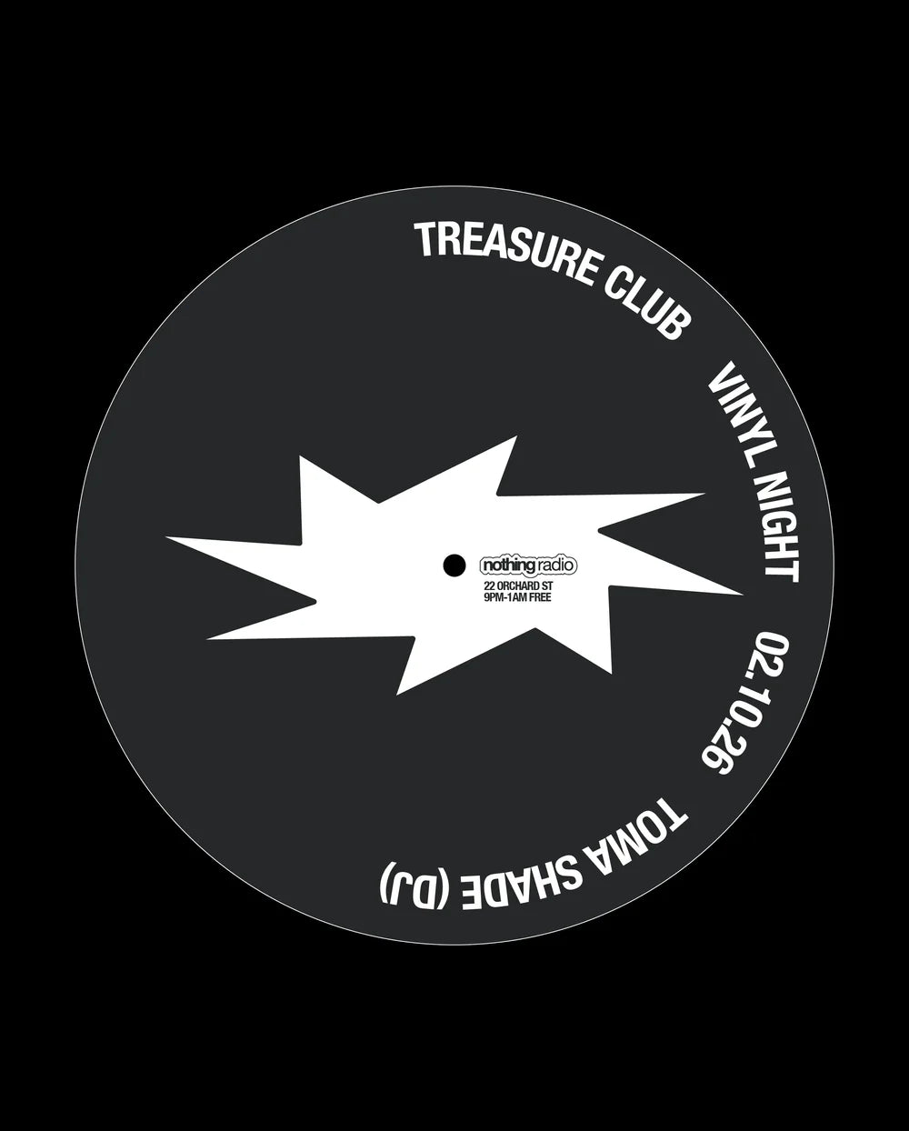TREASURE CLUB VINYL NIGHT