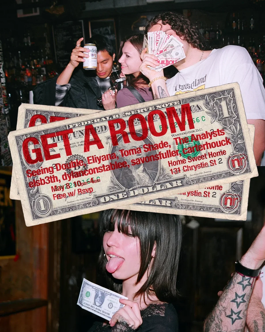 GET A ROOM MAY 8
