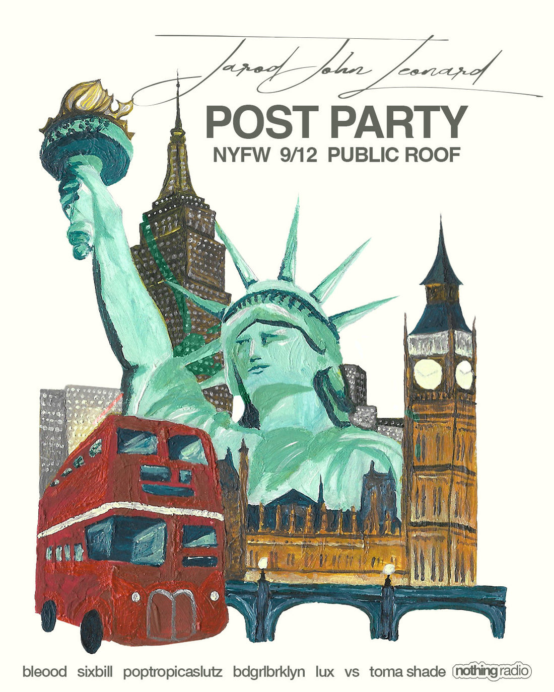 Jarod John Leonard x Post Party NYFW Party