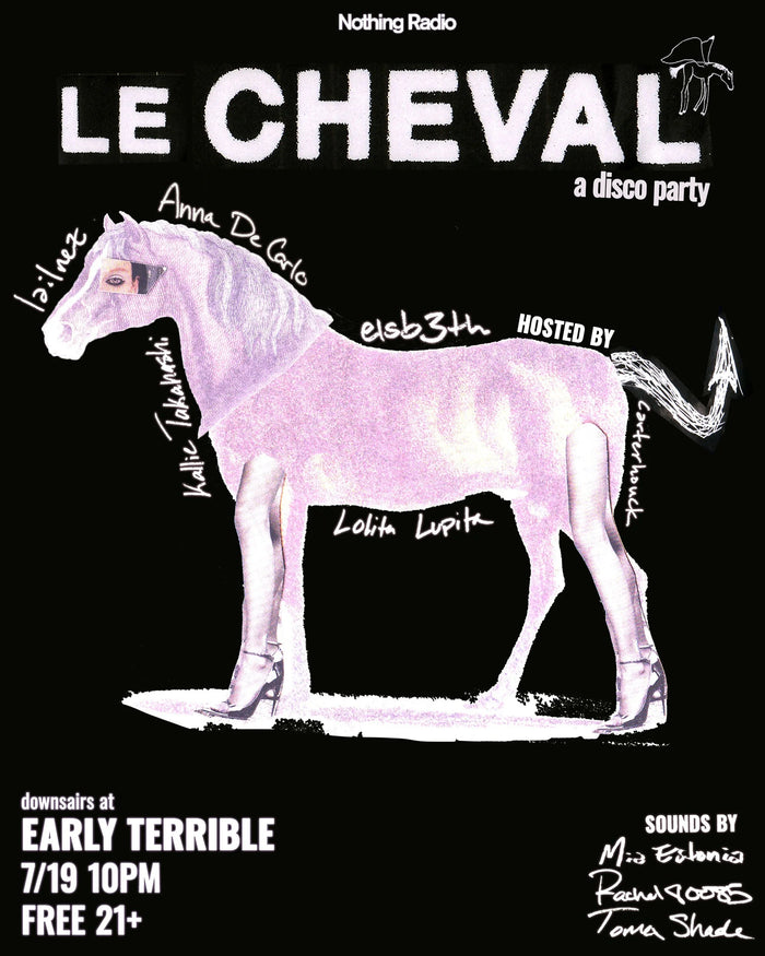 Le Cheval. a disco party.