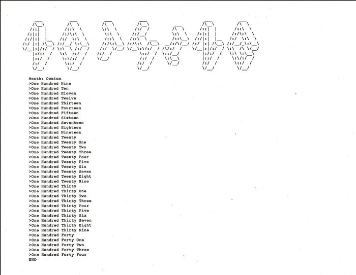 2043 Calendar